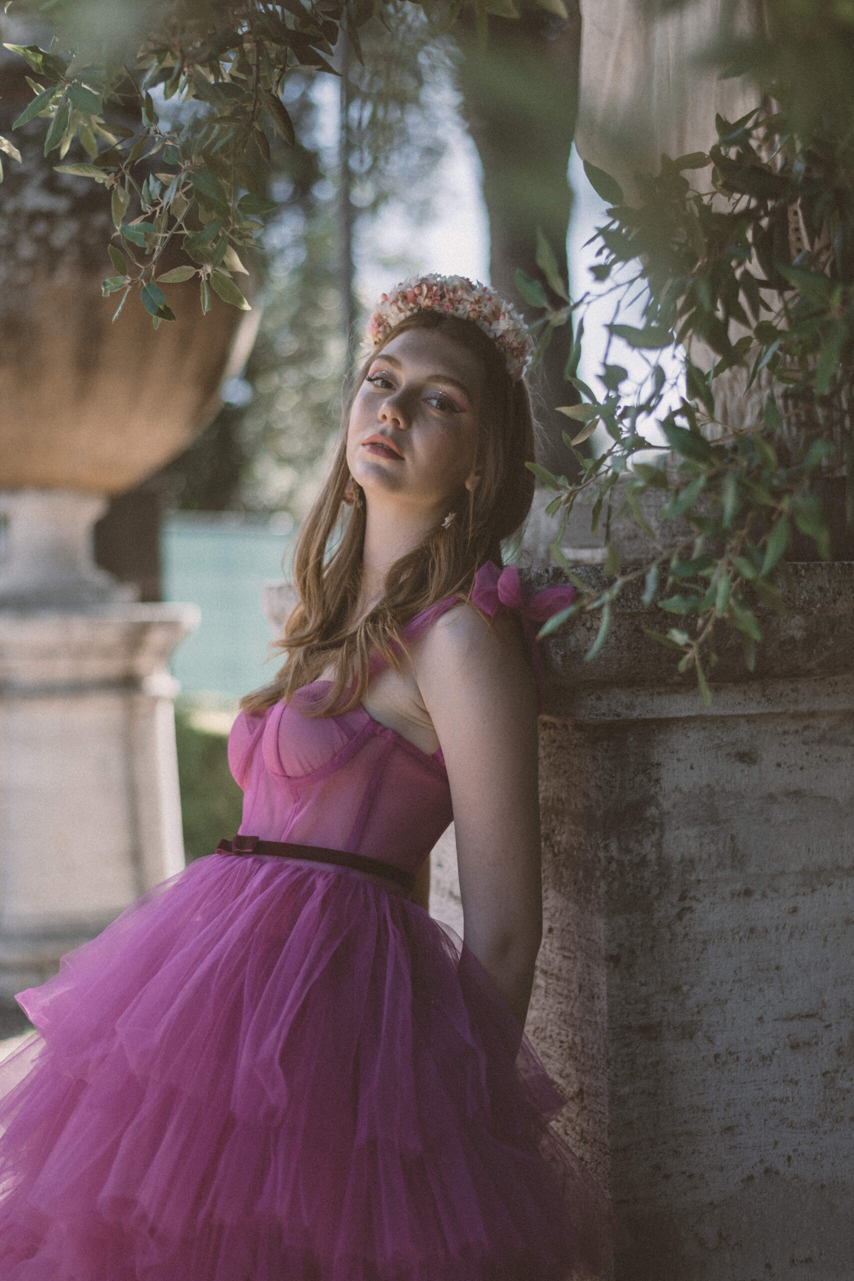 29RueJasmin, Fashion Editorial in Rome, Villa Borghese photoshoot, Fashion photoshoot in Rome, Italy fashion photographer