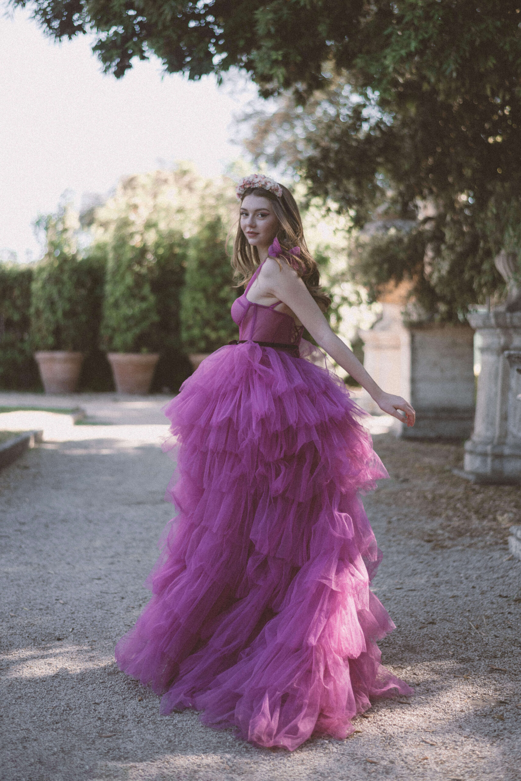 29RueJasmin, Fashion Editorial in Rome, Villa Borghese photoshoot, Fashion photoshoot in Rome, Italy fashion photographer