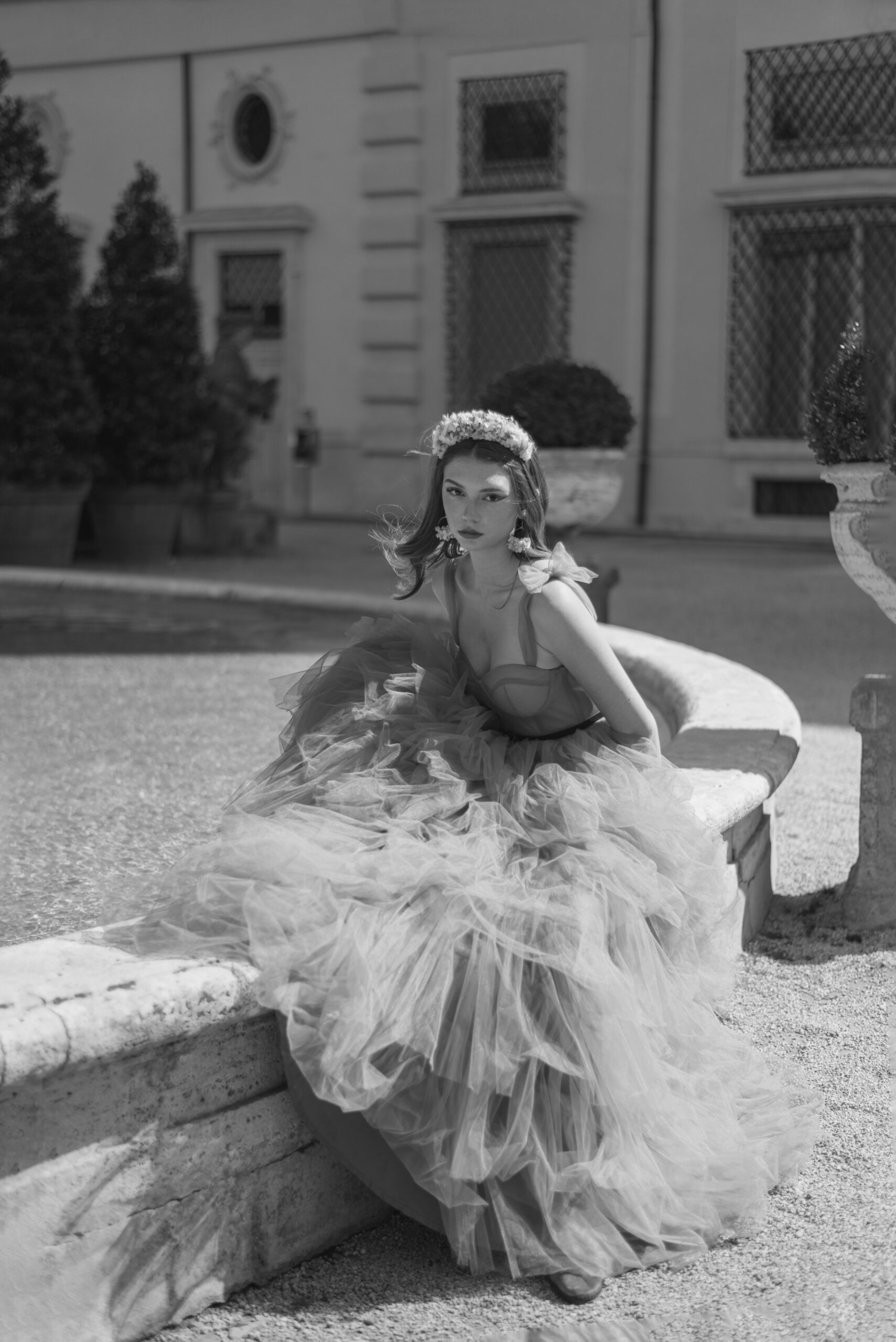 29RueJasmin, Fashion Editorial in Rome, Villa Borghese photoshoot, Fashion photoshoot in Rome, Italy fashion photographer