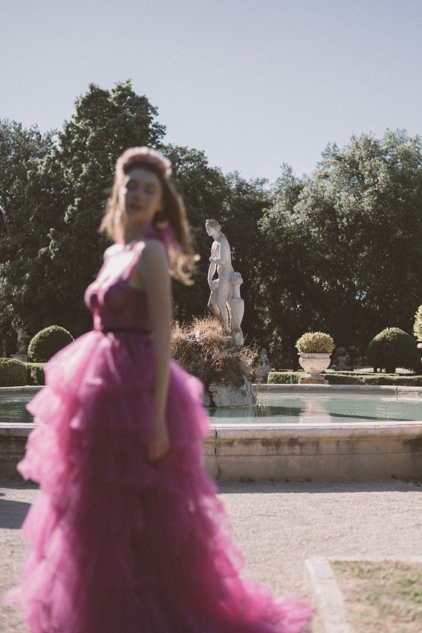 29RueJasmin, Fashion Editorial in Rome, Villa Borghese photoshoot, Fashion photoshoot in Rome, Italy fashion photographer