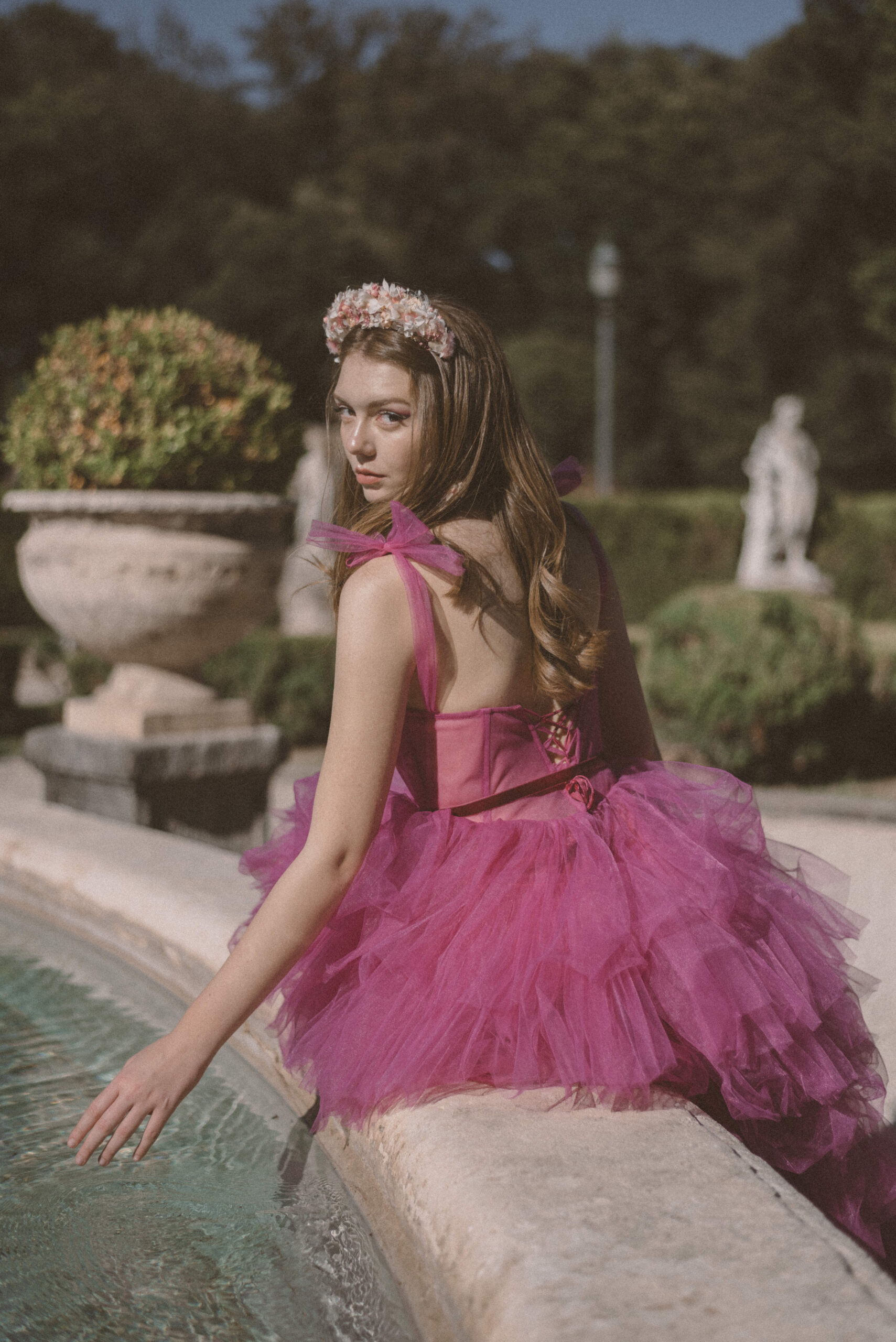 29RueJasmin, Fashion Editorial in Rome, Villa Borghese photoshoot, Fashion photoshoot in Rome, Italy fashion photographer