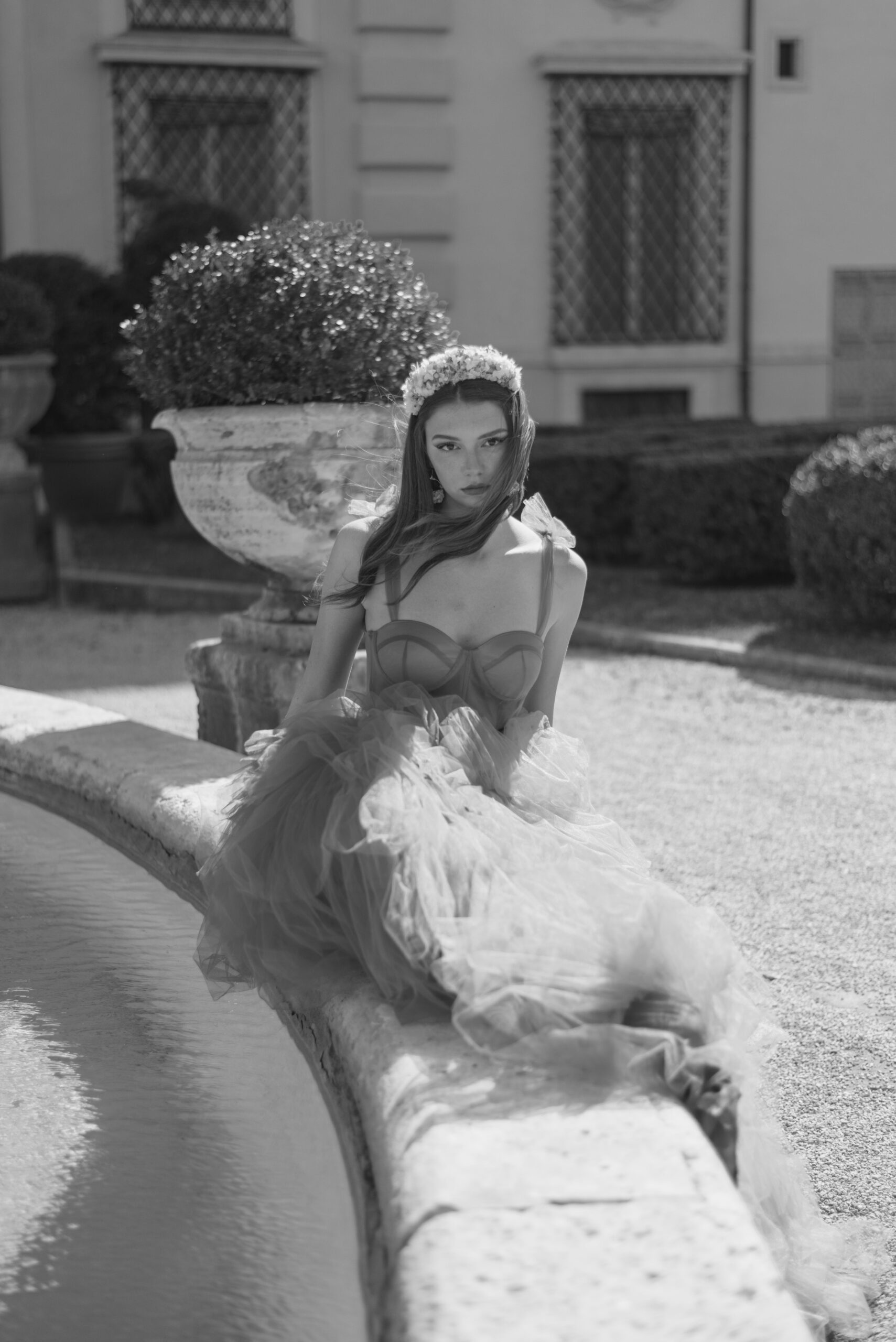 29RueJasmin, Fashion Editorial in Rome, Villa Borghese photoshoot, Fashion photoshoot in Rome, Italy fashion photographer