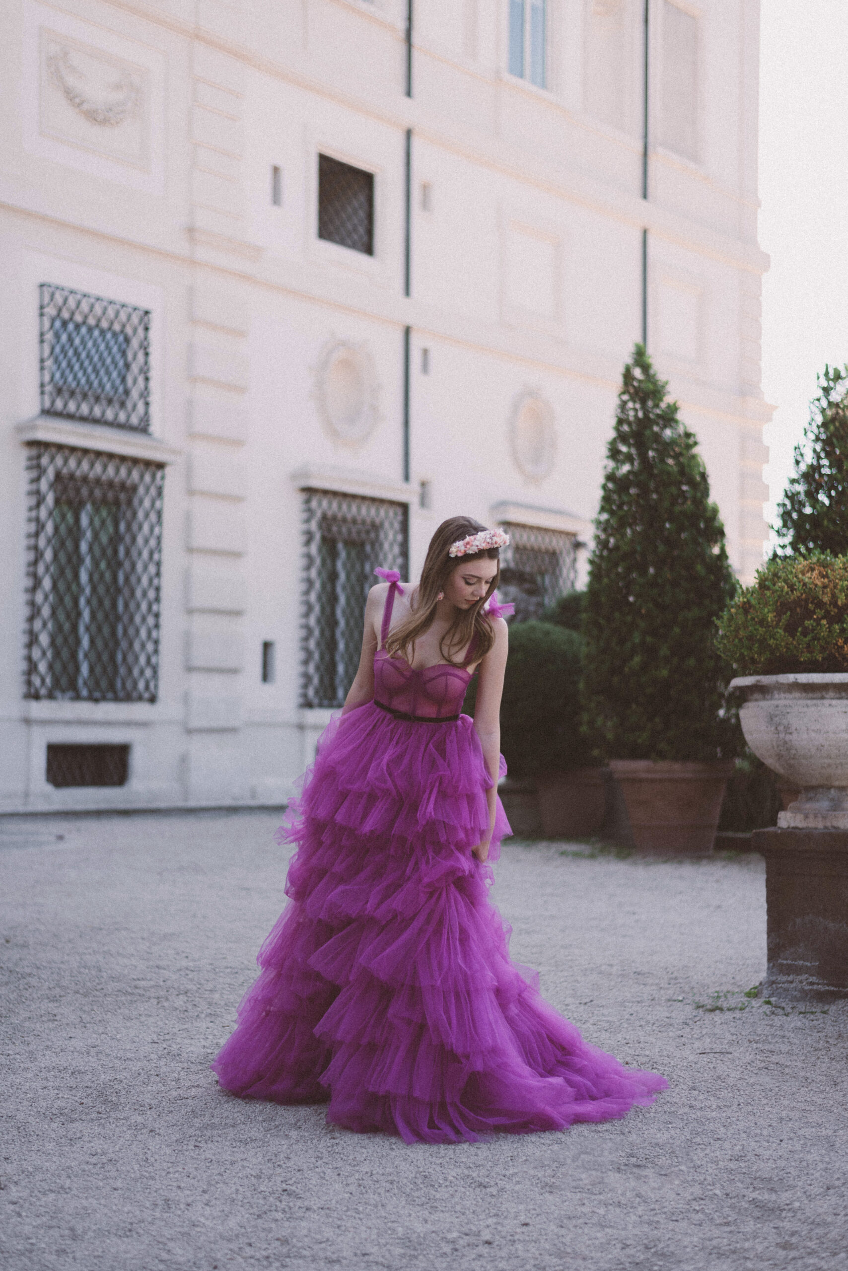 29RueJasmin, Fashion Editorial in Rome, Villa Borghese photoshoot, Fashion photoshoot in Rome, Italy fashion photographer