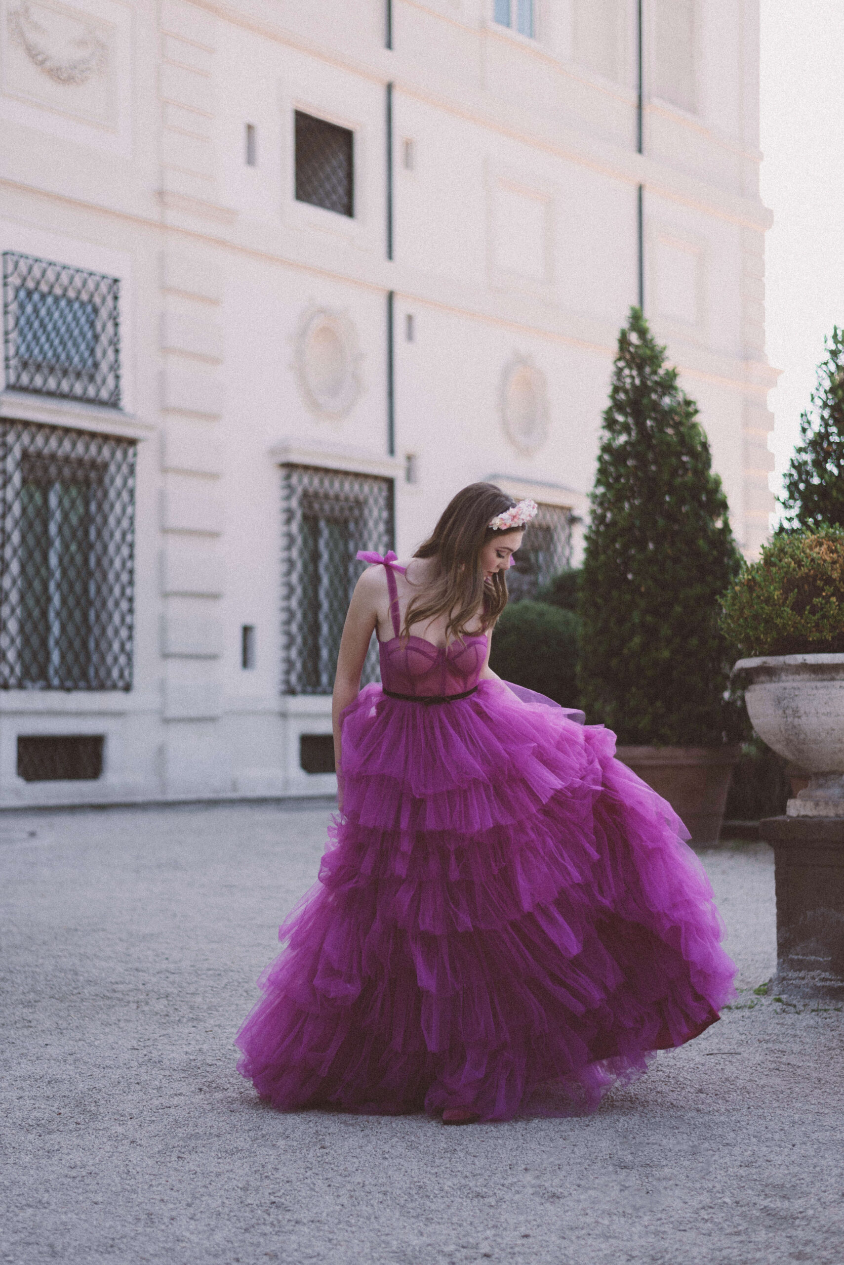 29RueJasmin, Fashion Editorial in Rome, Villa Borghese photoshoot, Fashion photoshoot in Rome, Italy fashion photographer