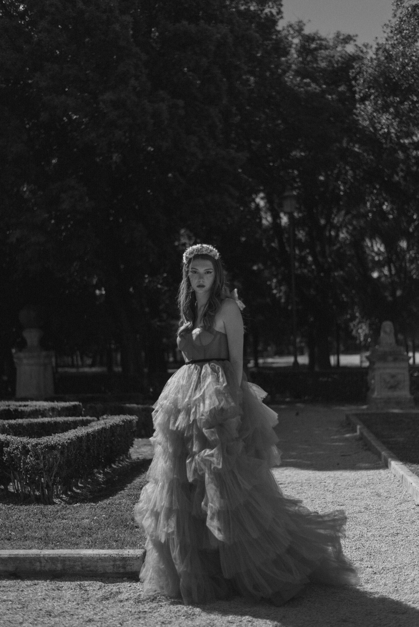 29RueJasmin, Fashion Editorial in Rome, Villa Borghese photoshoot, Fashion photoshoot in Rome, Italy fashion photographer