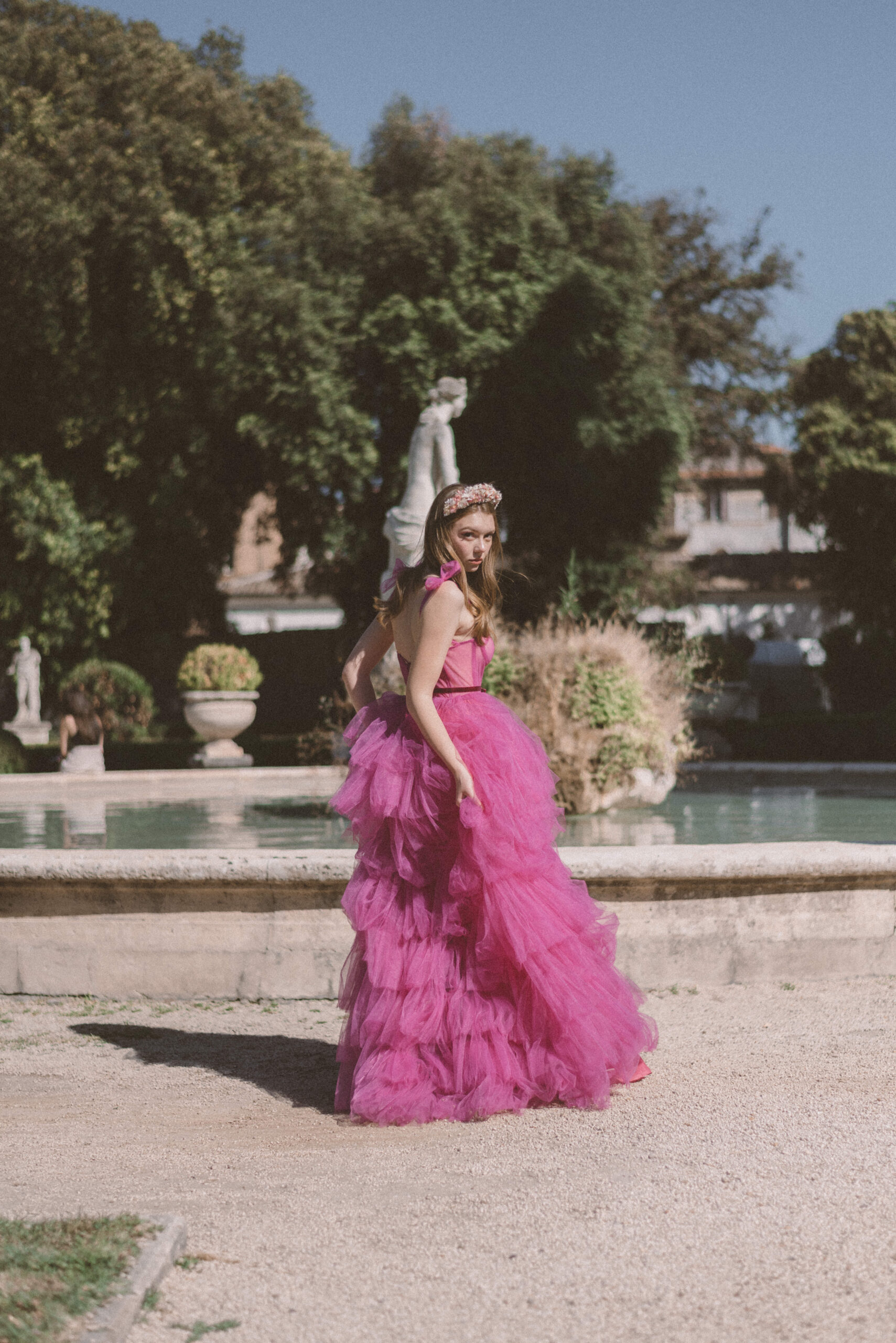 29RueJasmin, Fashion Editorial in Rome, Villa Borghese photoshoot, Fashion photoshoot in Rome, Italy fashion photographer